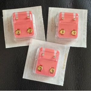 NEW Studex sterilized ear piercing studs earrings stud april gemstone birthstone